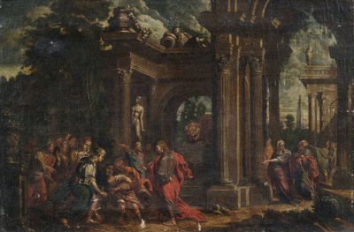 The Raising of Lazarus by Unbekannt Unbekannt